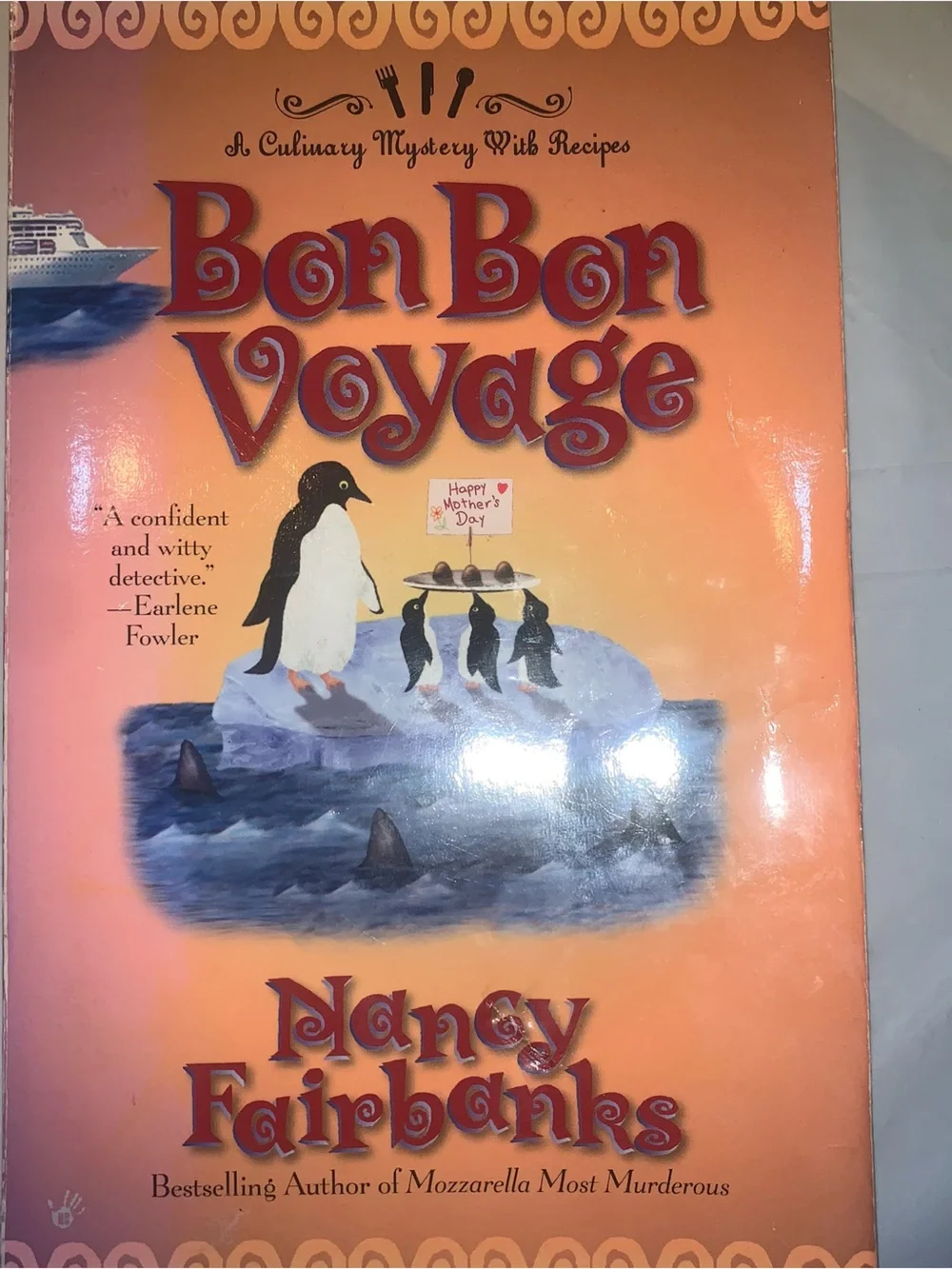 Bon bon voyage culinary mystery book